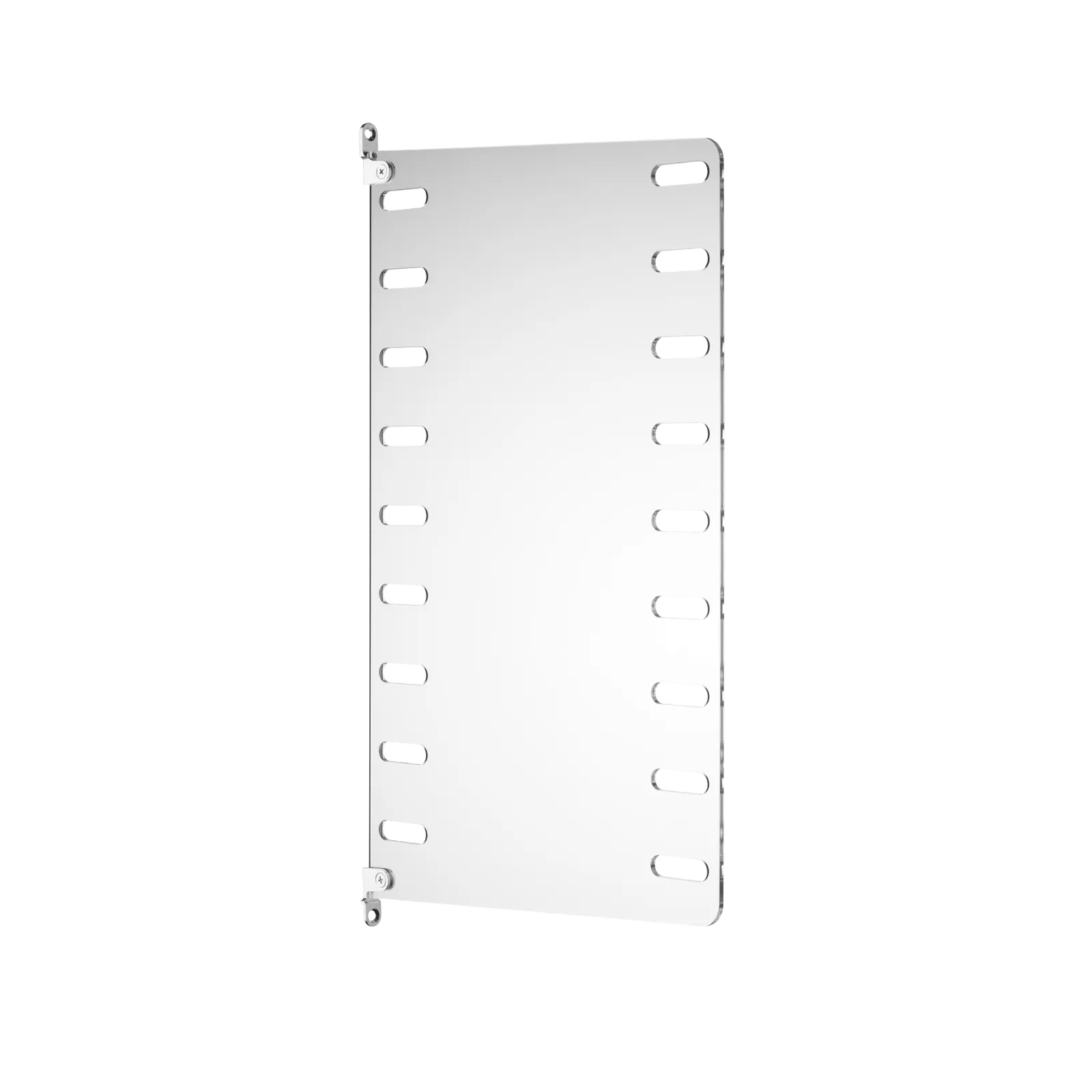 String Furniture Plex - Wandleiter T30 x H50, klares plexiGlas, 2er Pack