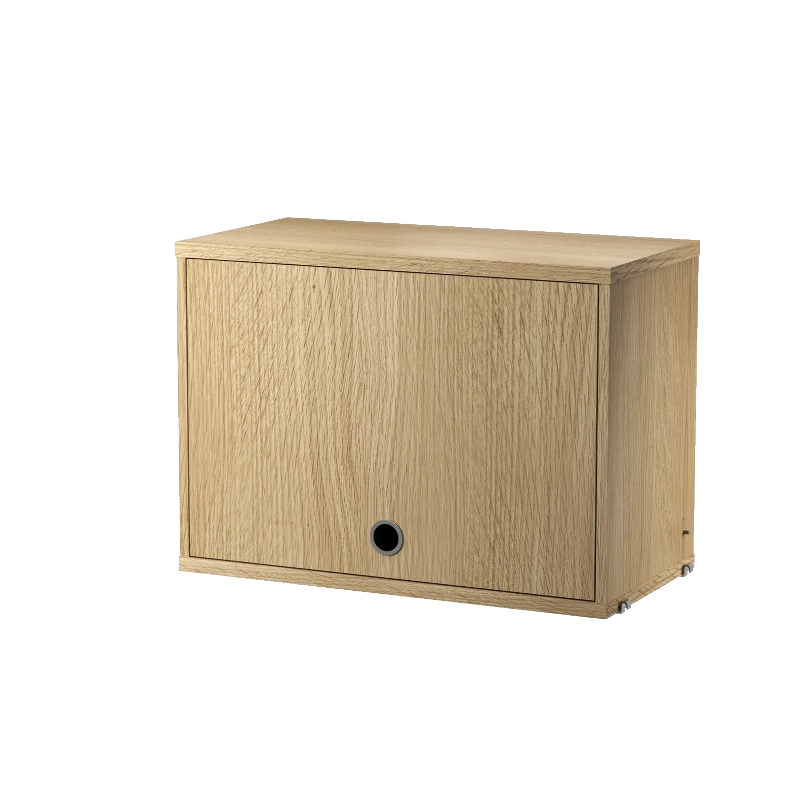 String Furniture Schrank mit Klapptür B58 x T30 x H42, Eiche