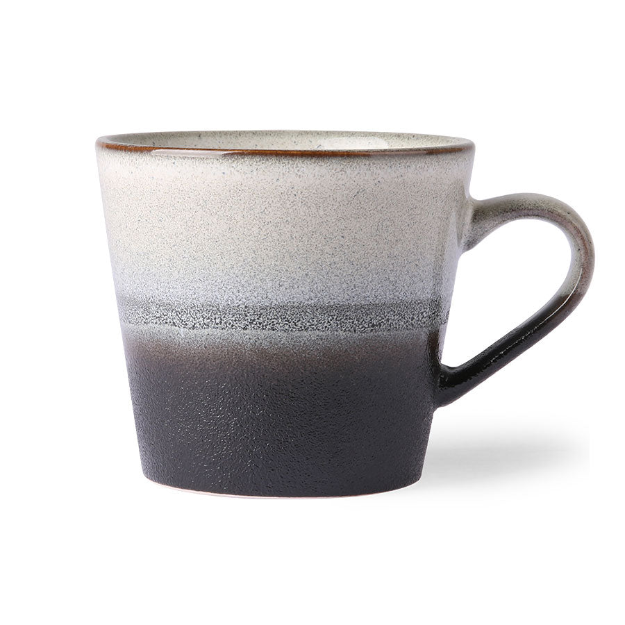 HKliving Becher ROCK Cappuccino Mug 70´s bunt | 12x9x8cm