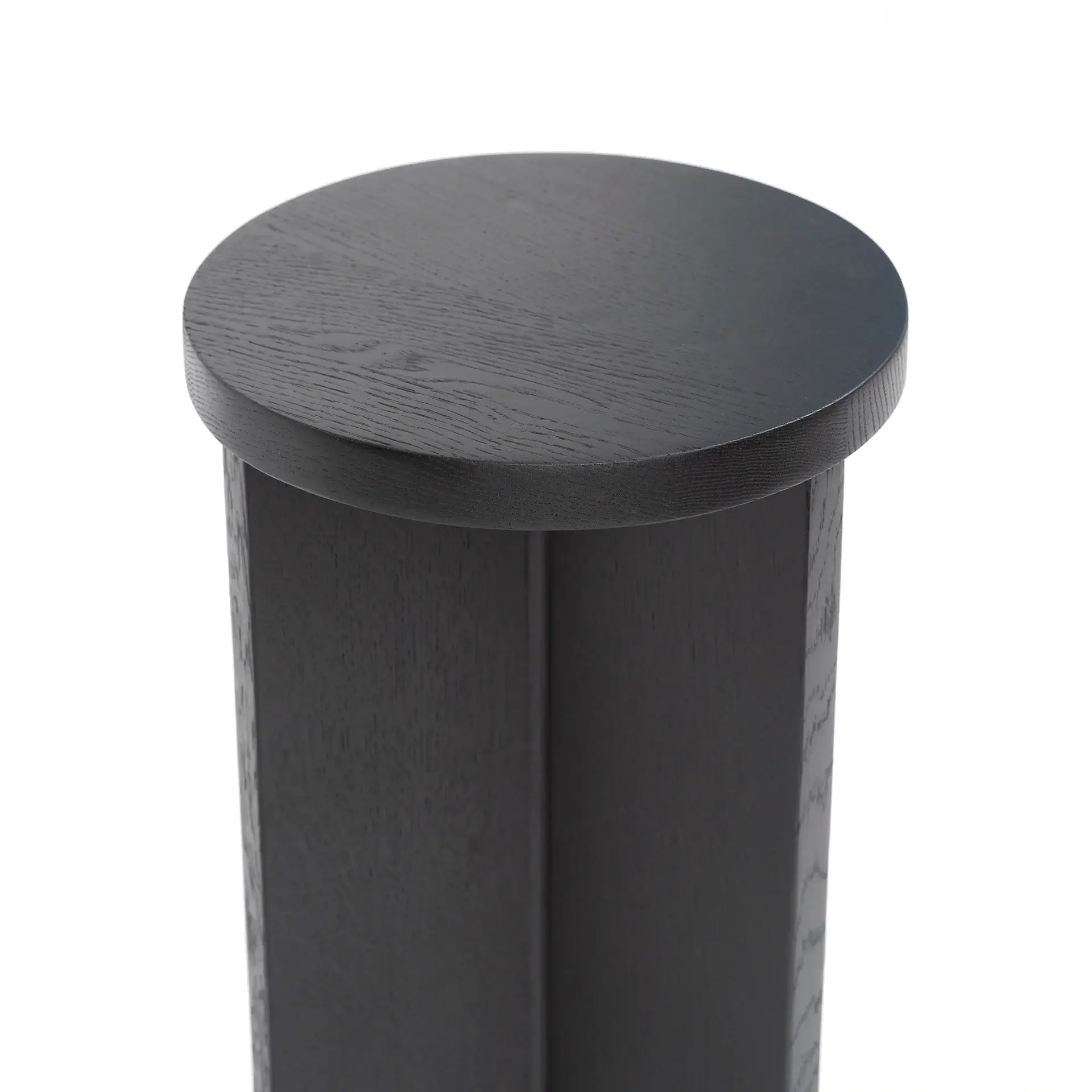 by Crea® Säulentisch AFFE Schwarze Eiche