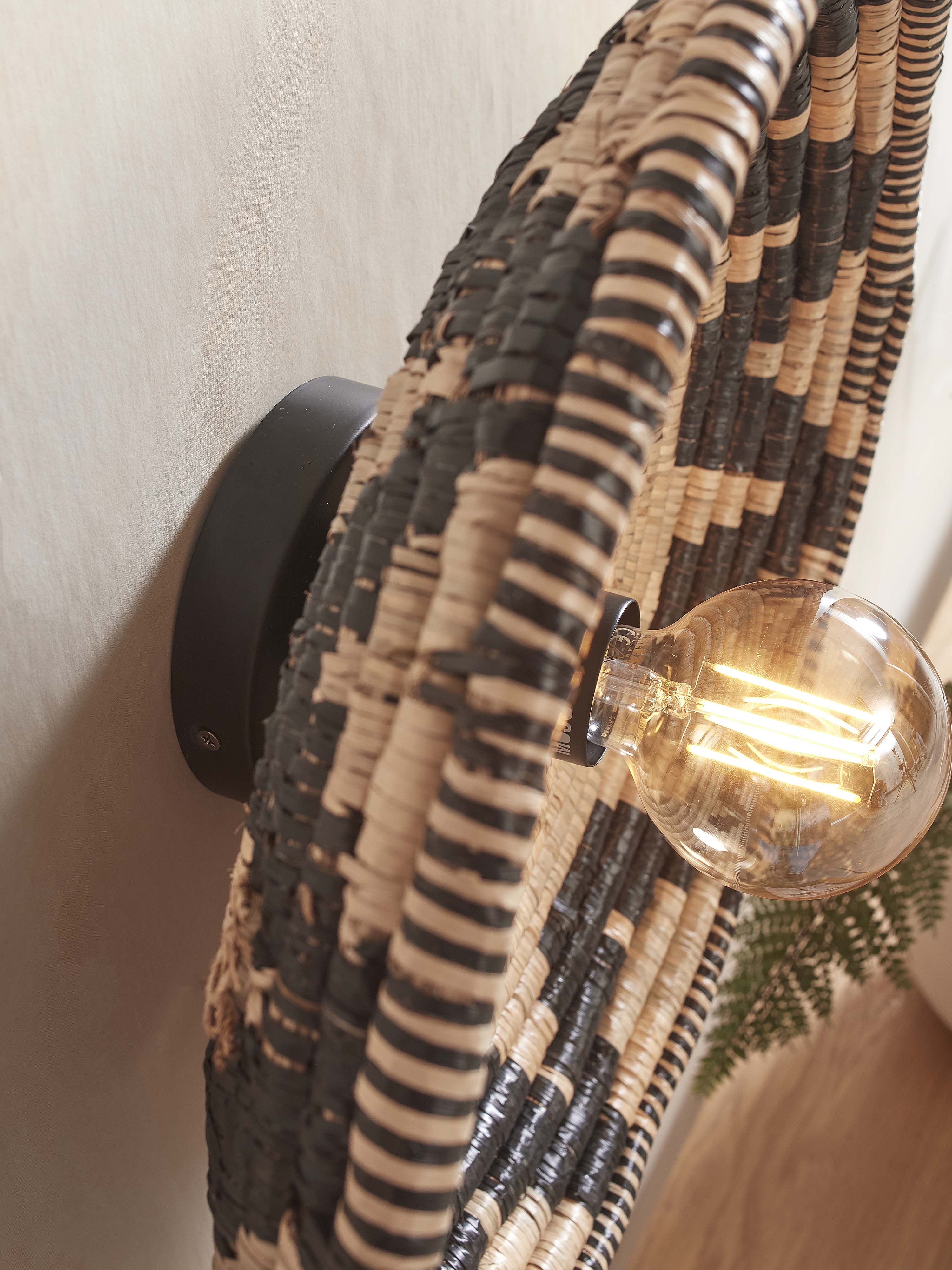 Good&Mojo Deckenlampe ANDROS gemischt | 45x45x6cm