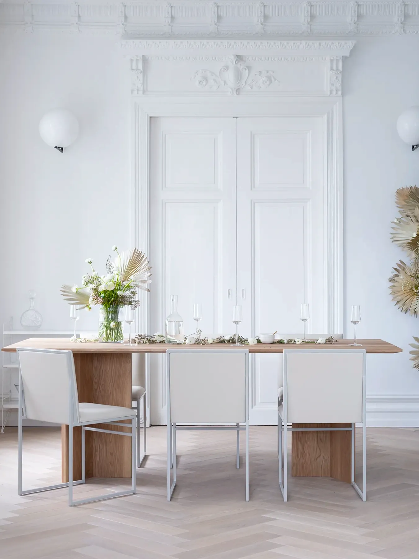 by Crea® Esstisch ANN Eiche Natur Massivholz