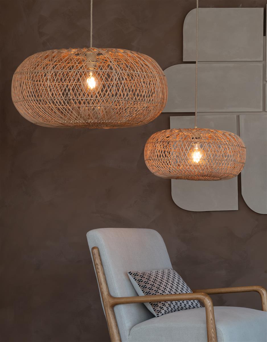 Good&Mojo Hängelampe ARIZONA natur | 225x50x25/225cm