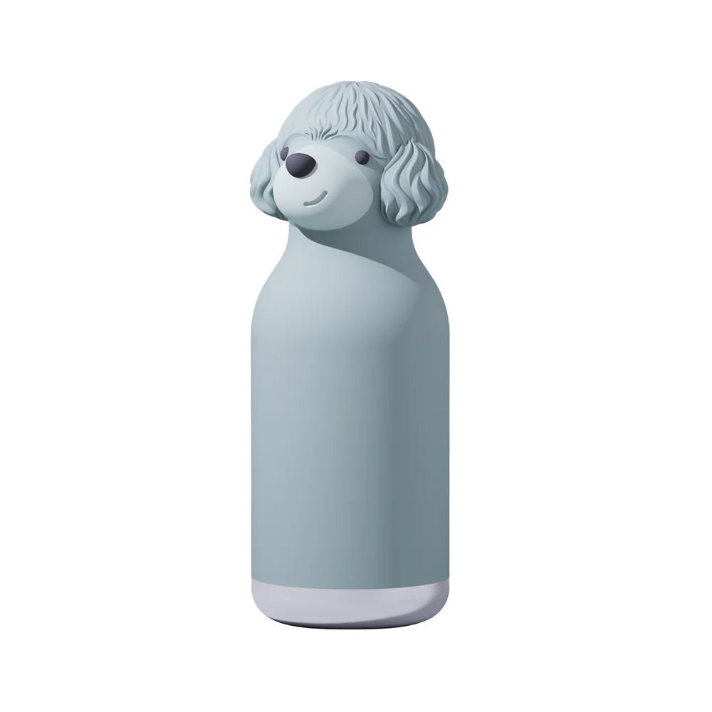 Asobu® Kindertrinkflasche BESTIE mit Strohhalm 460ml - PUDEL - Sir Henrys
