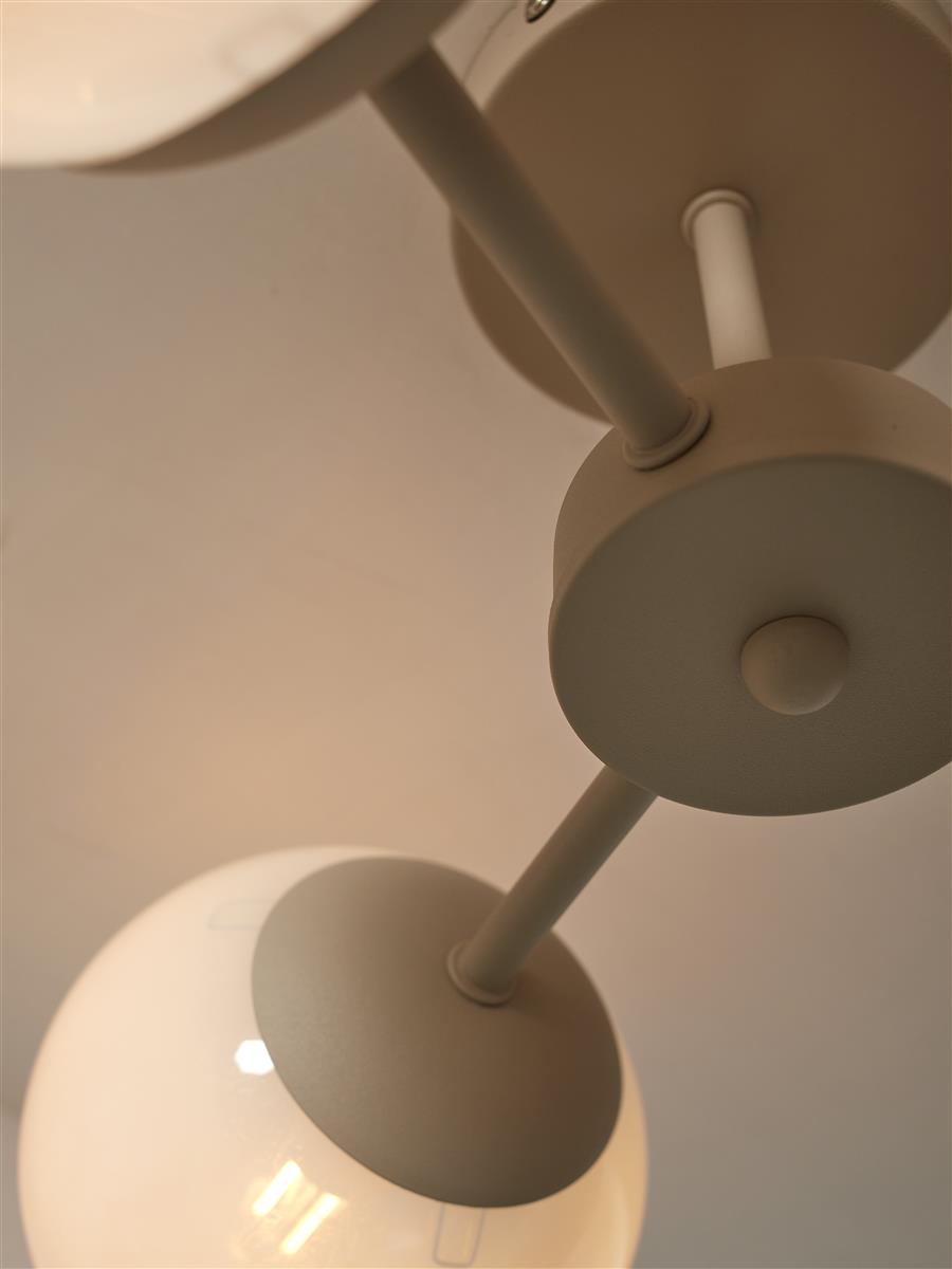 It's about RoMi Deckenlampe ASPEN weiß | 54x54x22,5cm
