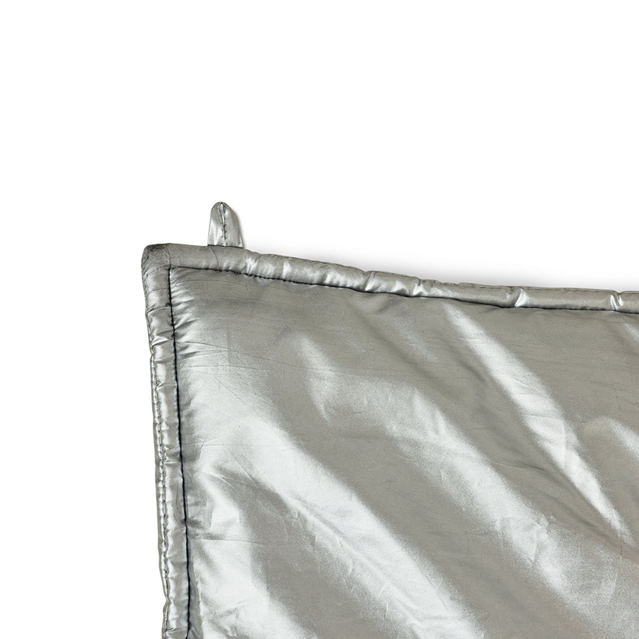 HKliving Bild WALL ART 'Ceci n'est pas un hôtel' silber | 100x120x5cm