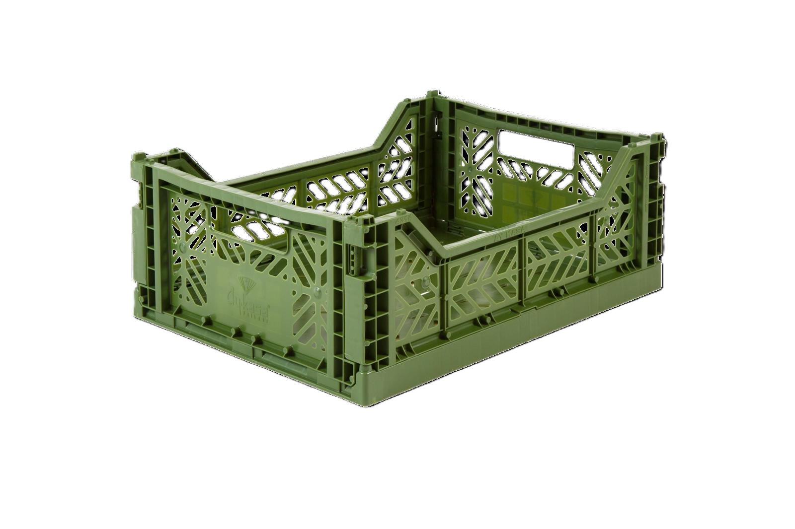 Aykasa Faltbox Klappbox KHAKI grün midi