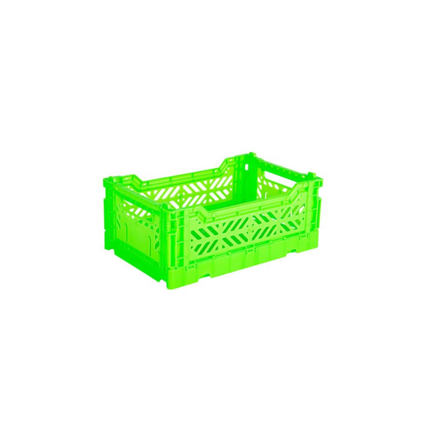 Aykasa Faltbox Klappbox NEON GREEN neongrün mini - Sir Henrys
