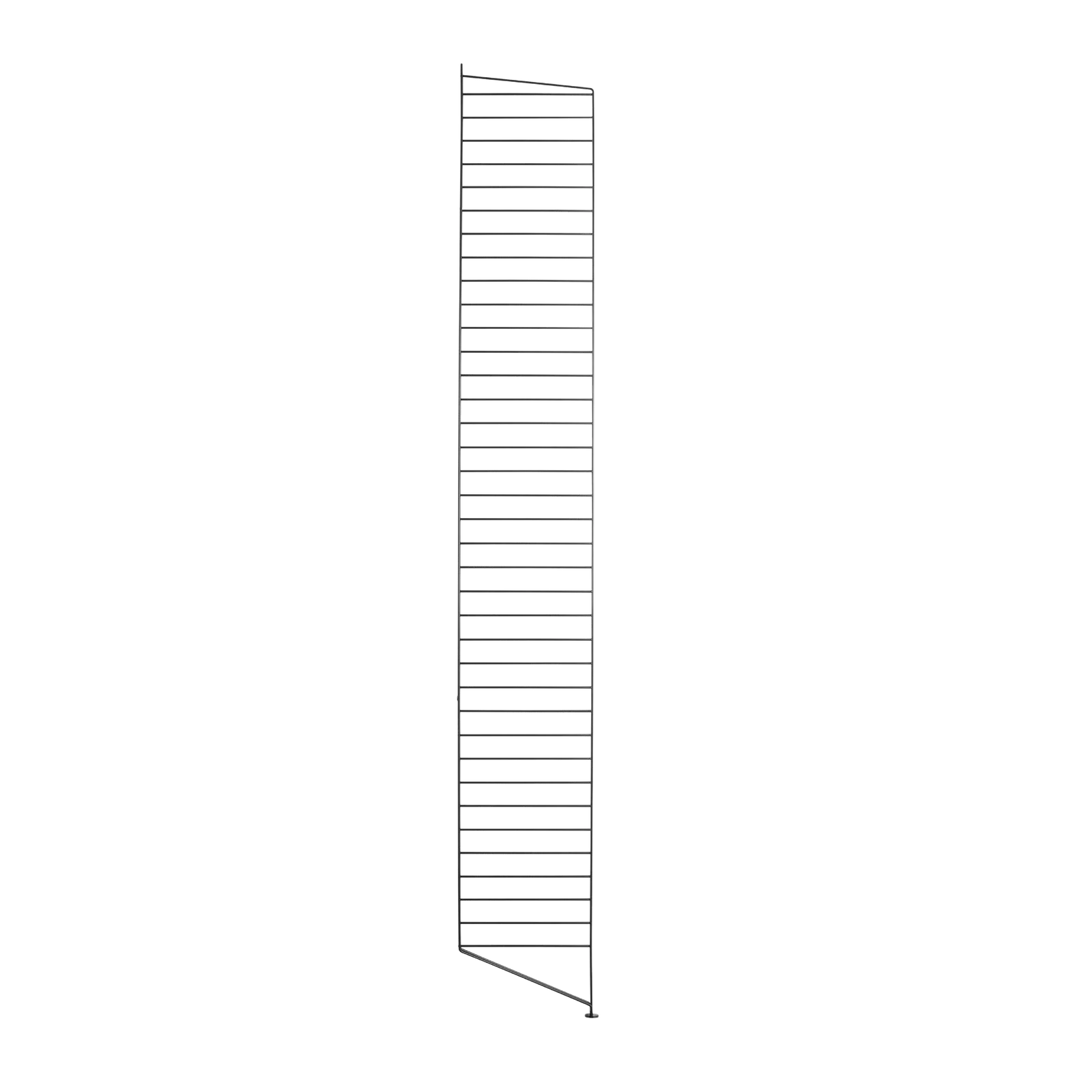 String Furniture Bodenleiter T30 x H200, Schwarz, 2er Pack