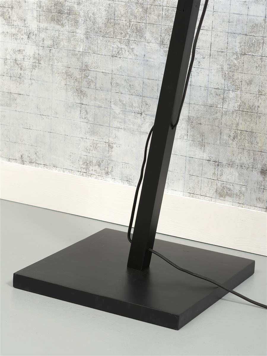 Good&Mojo Stehlampe KALIMANTAN schwarz | 80x60x176cm