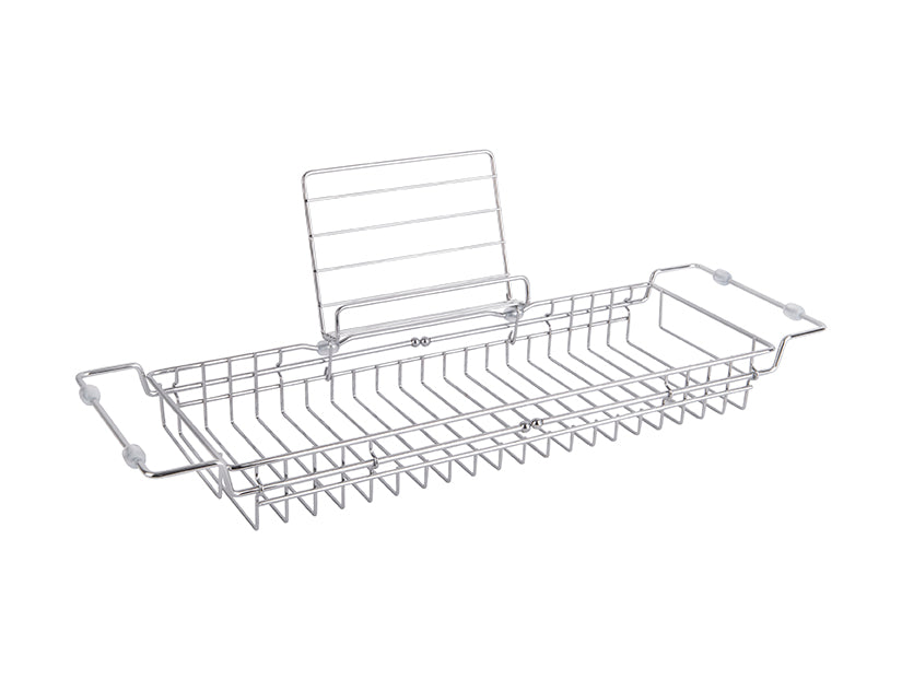 Present time Badewannenablage CADDY chrom | 61-86x18cm