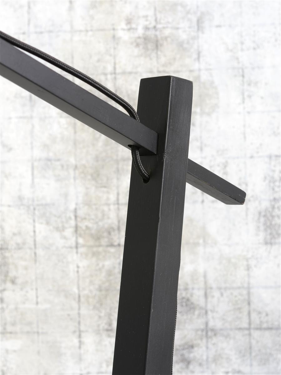 Good&Mojo Stehlampe CANGO schwarz | 80x60x176cm