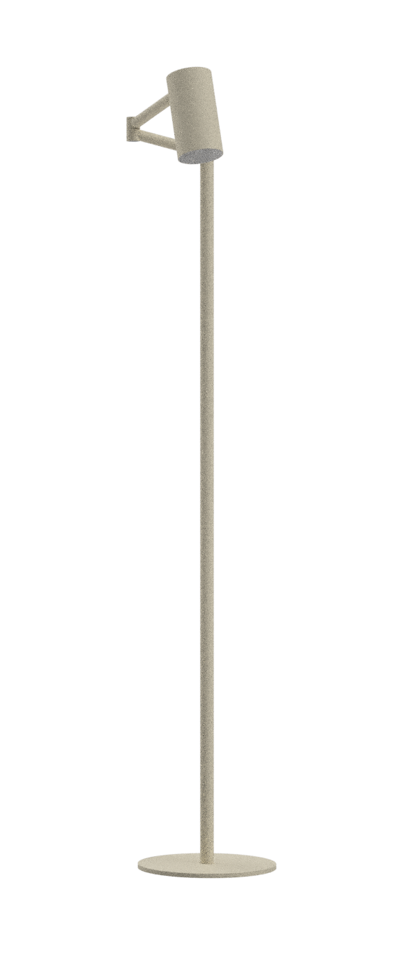 It's about RoMi Stehlampe BILBAO beige | 53x28x154cm