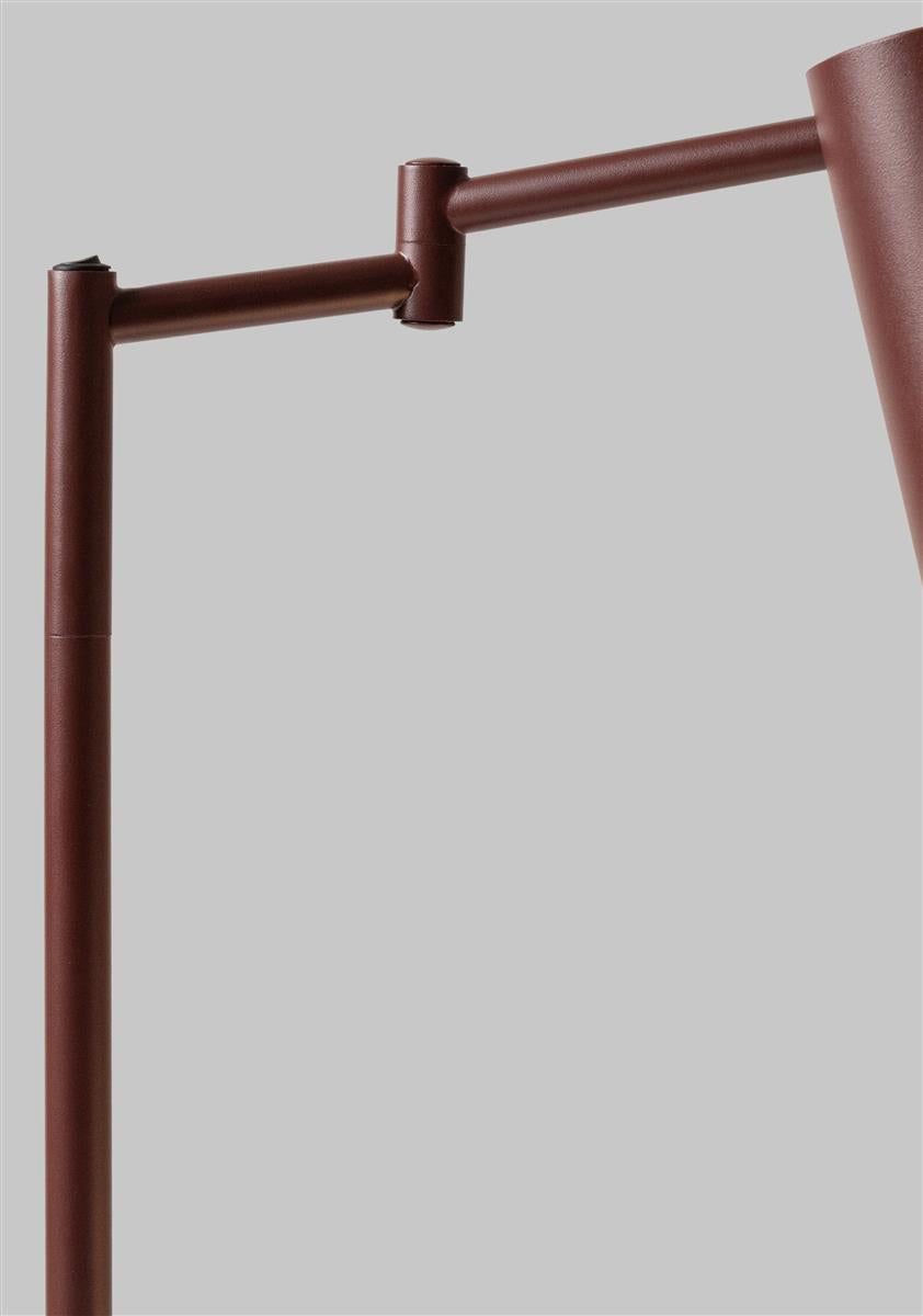 It's about RoMi Tischlampe BILBAO burgund | 35x20x47,5cm