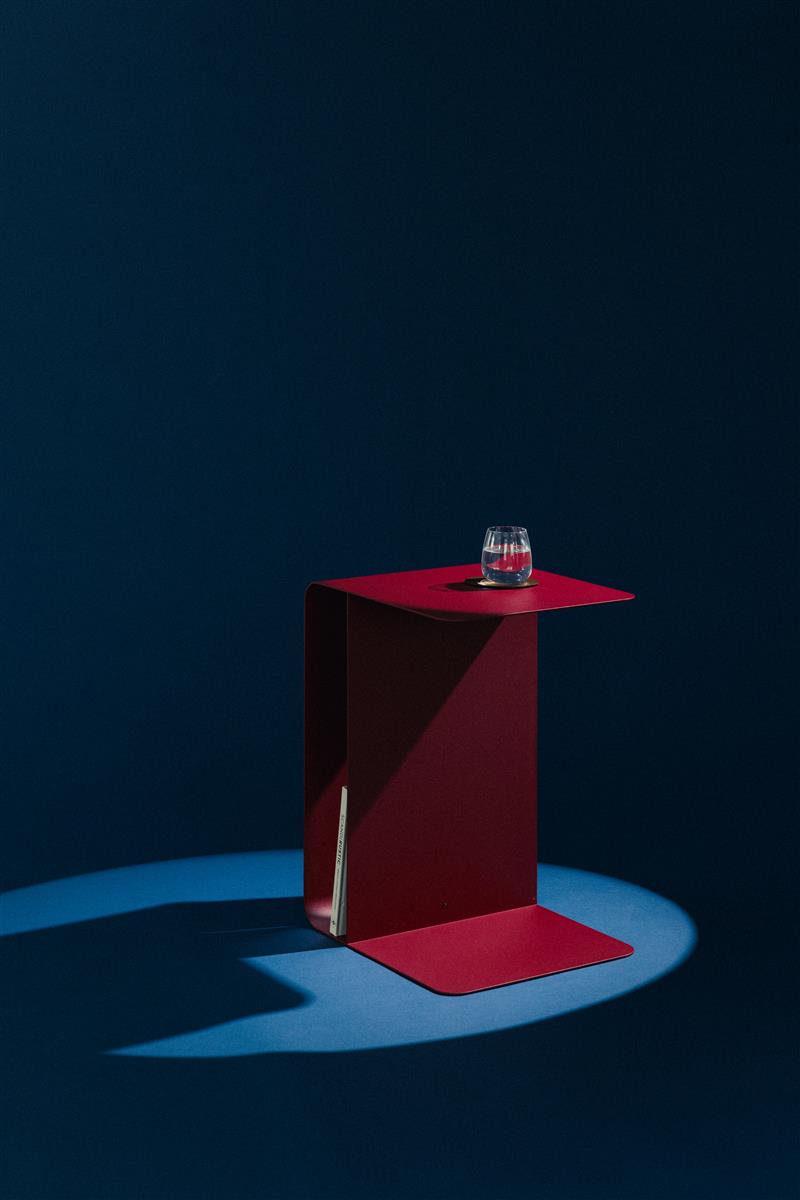 Metallbude Beistelltisch COSMO | 60x40x44cm