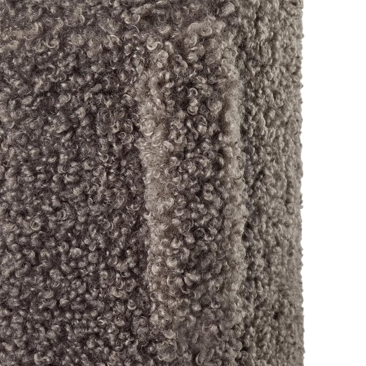 Blomus Hocker TEDDY espresso braun | Ø 35x40cm - Sir Henrys
