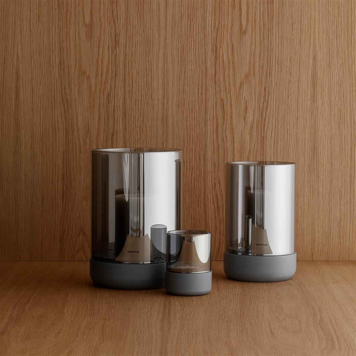 Blomus Windlicht CALMA M anthrazit - Sir Henrys