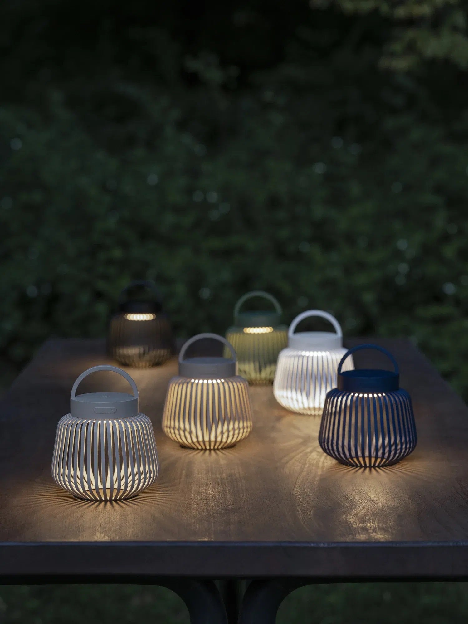 Blomus mobile LED Leuchte LITO LED XS agave green grün | Ø 13,5x12cm