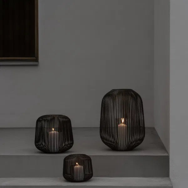 Blomus Laterne LITO M schwarz | Ø 28x27 cm