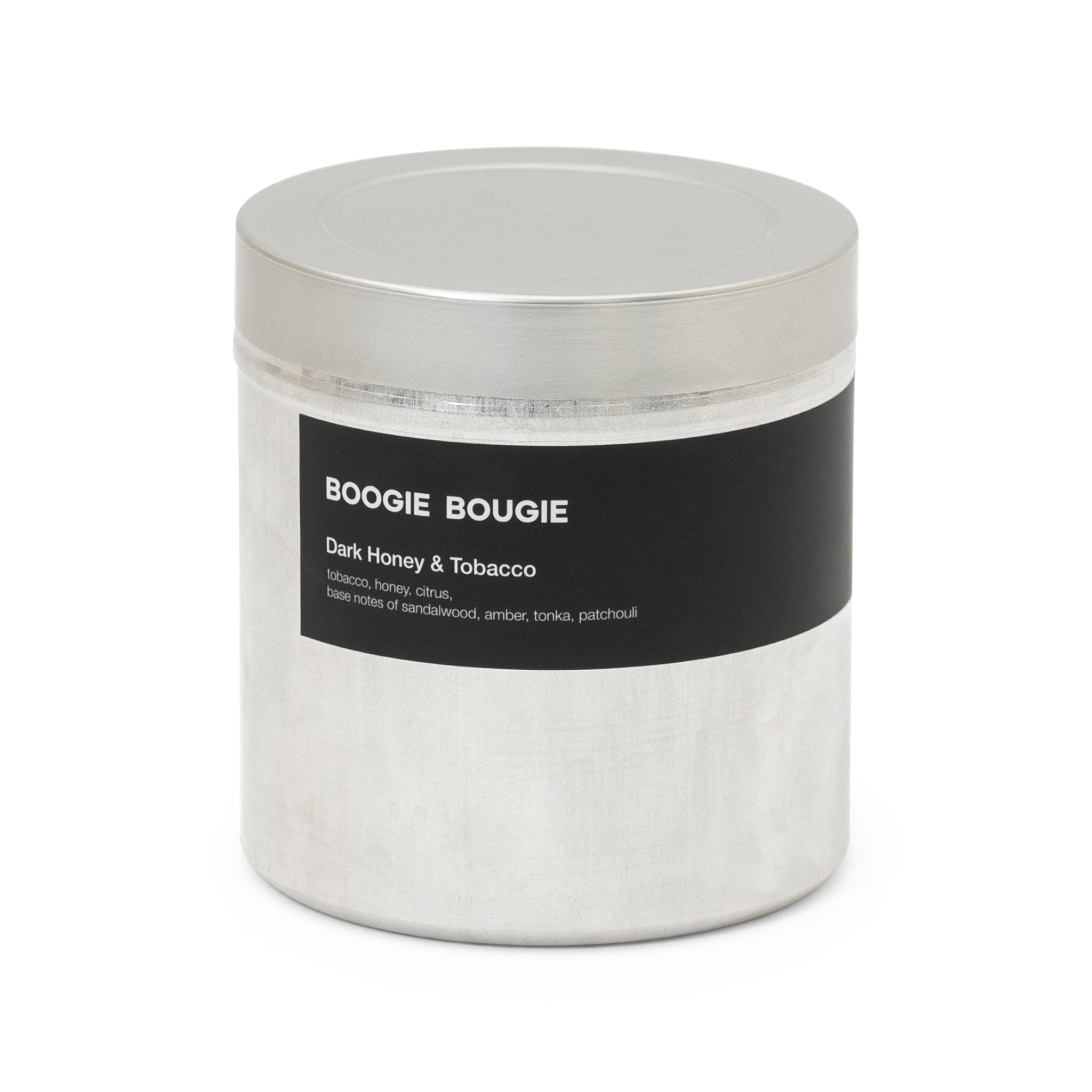 Boogie Bougie Duftkerze DARK HONEY & TOBACCO | Ø9,6x10cm 520g - Sir Henrys