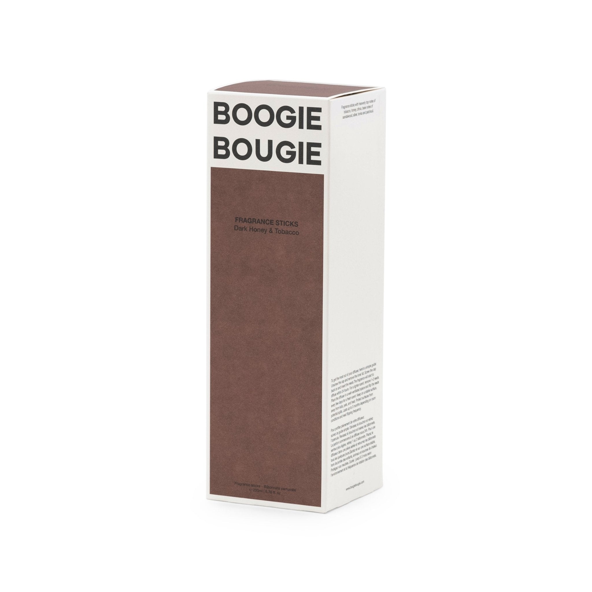 Boogie Bougie Duftstäbchen DARK HONEY & TOBACCO | Ø8x25cm 200ml - Sir Henrys