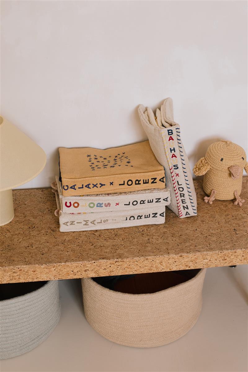 Lorena Canals Stoffbuch SENSORY BOOK ANIMALS | 22x28cm