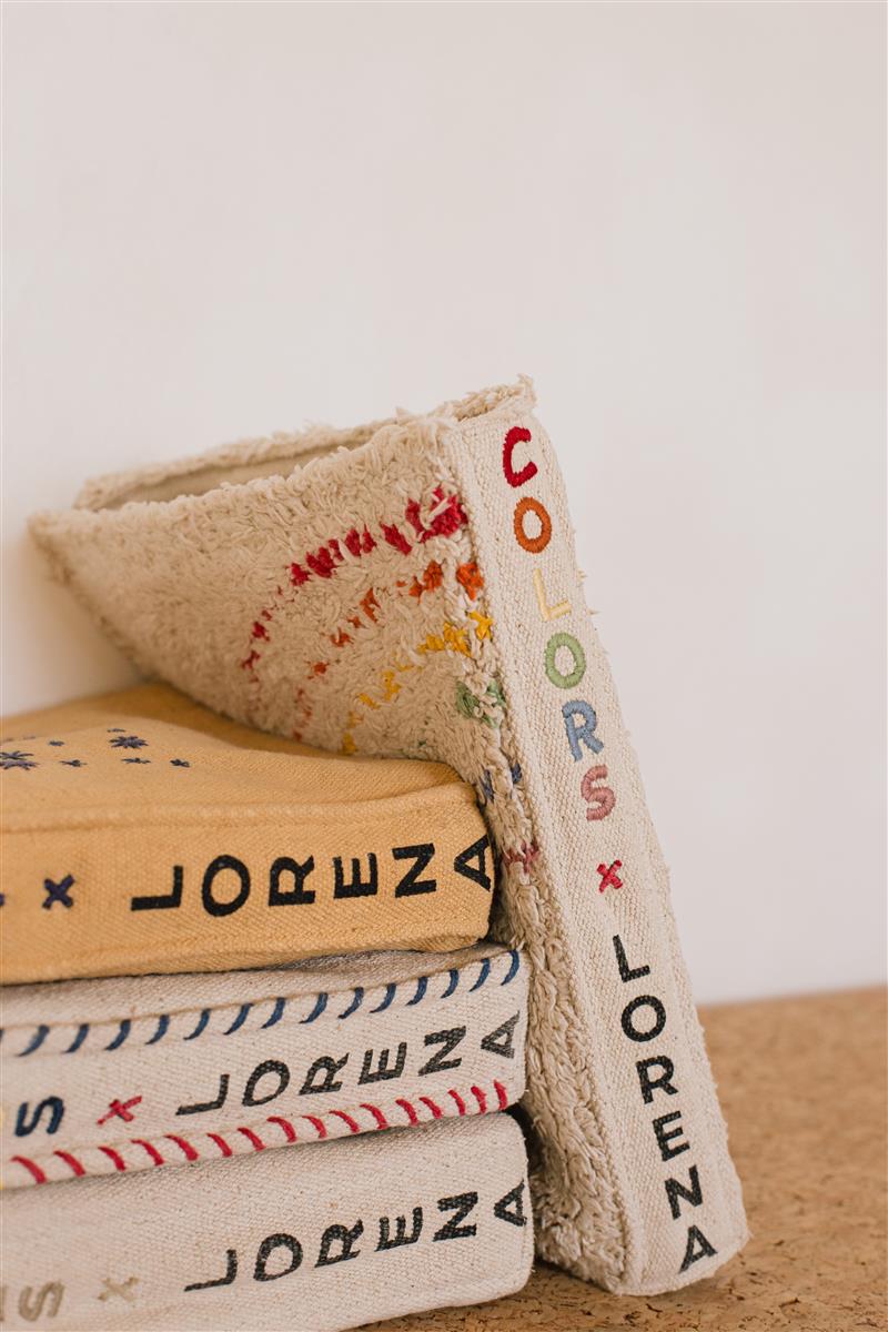 Lorena Canals Stoffbuch SENSORY BOOK ANIMALS | 22x28cm