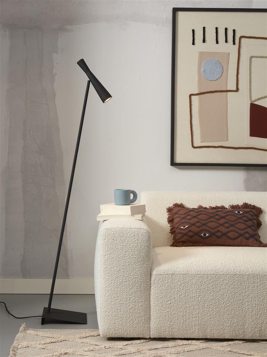 It's about RoMi Stehlampe BORDEAUX schwarz | 22x36x145,5cm