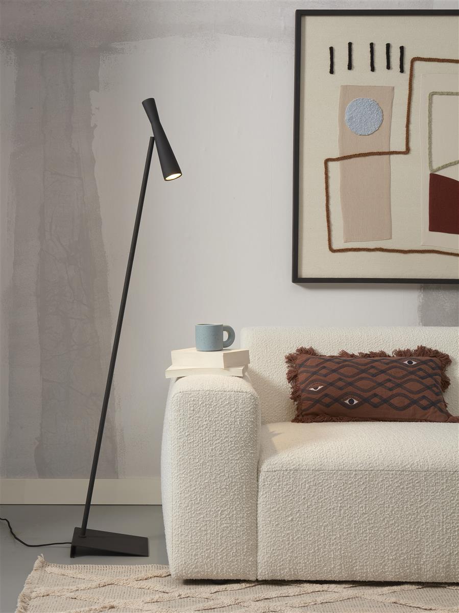 It's about RoMi Stehlampe BORDEAUX schwarz | 22x36x145,5cm