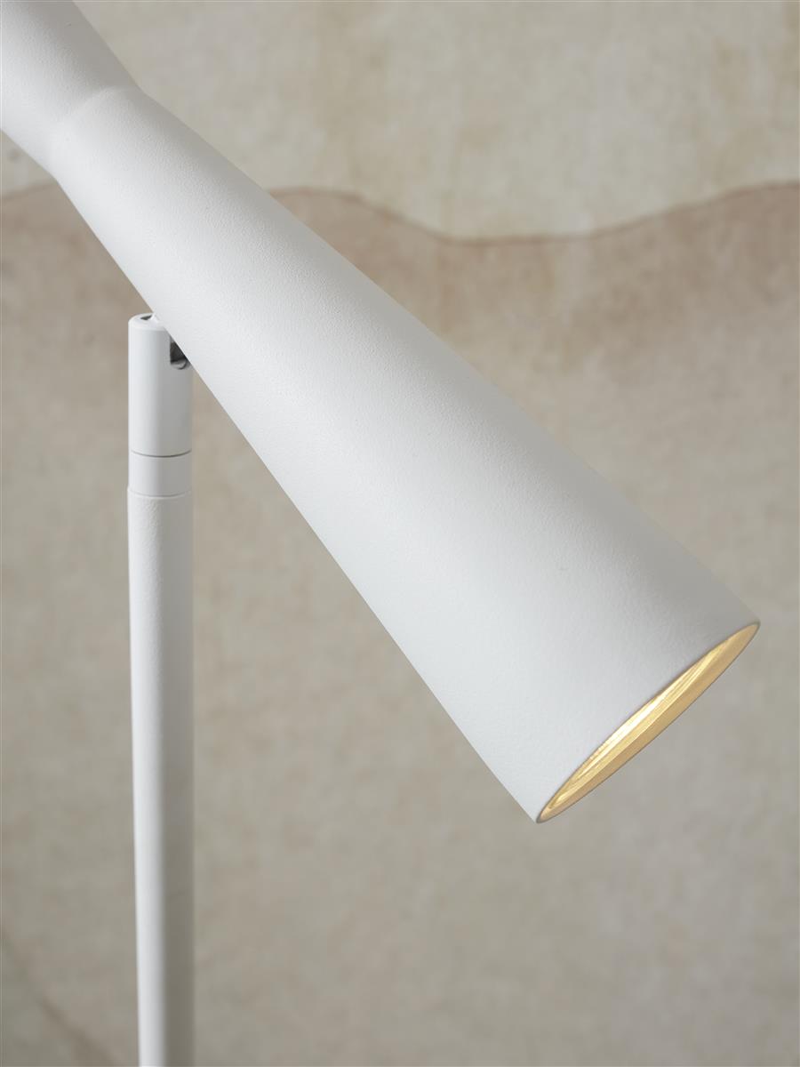 It's about RoMi Stehlampe BORDEAUX weiß | 22x36x145,5cm