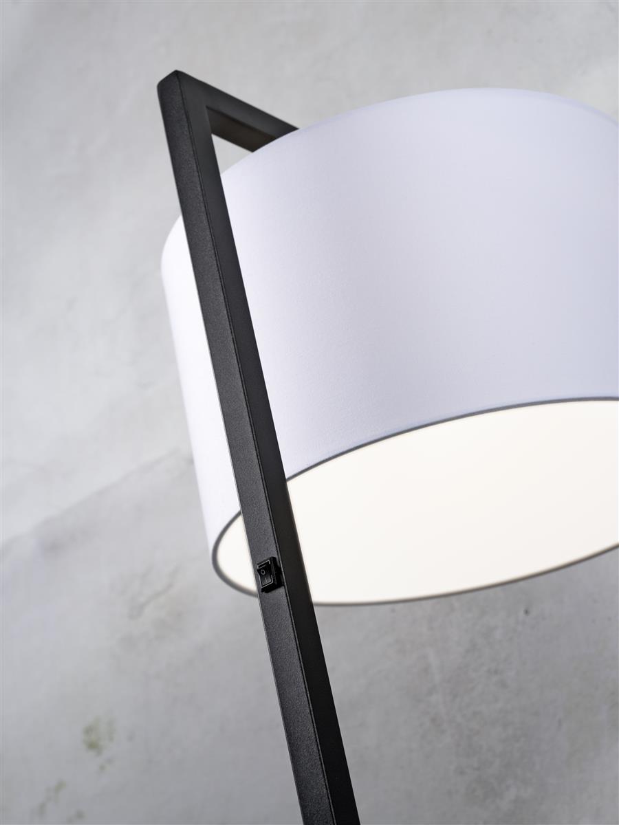 It's about RoMi Stehlampe BOSTON schwarz | 30x32x160cm