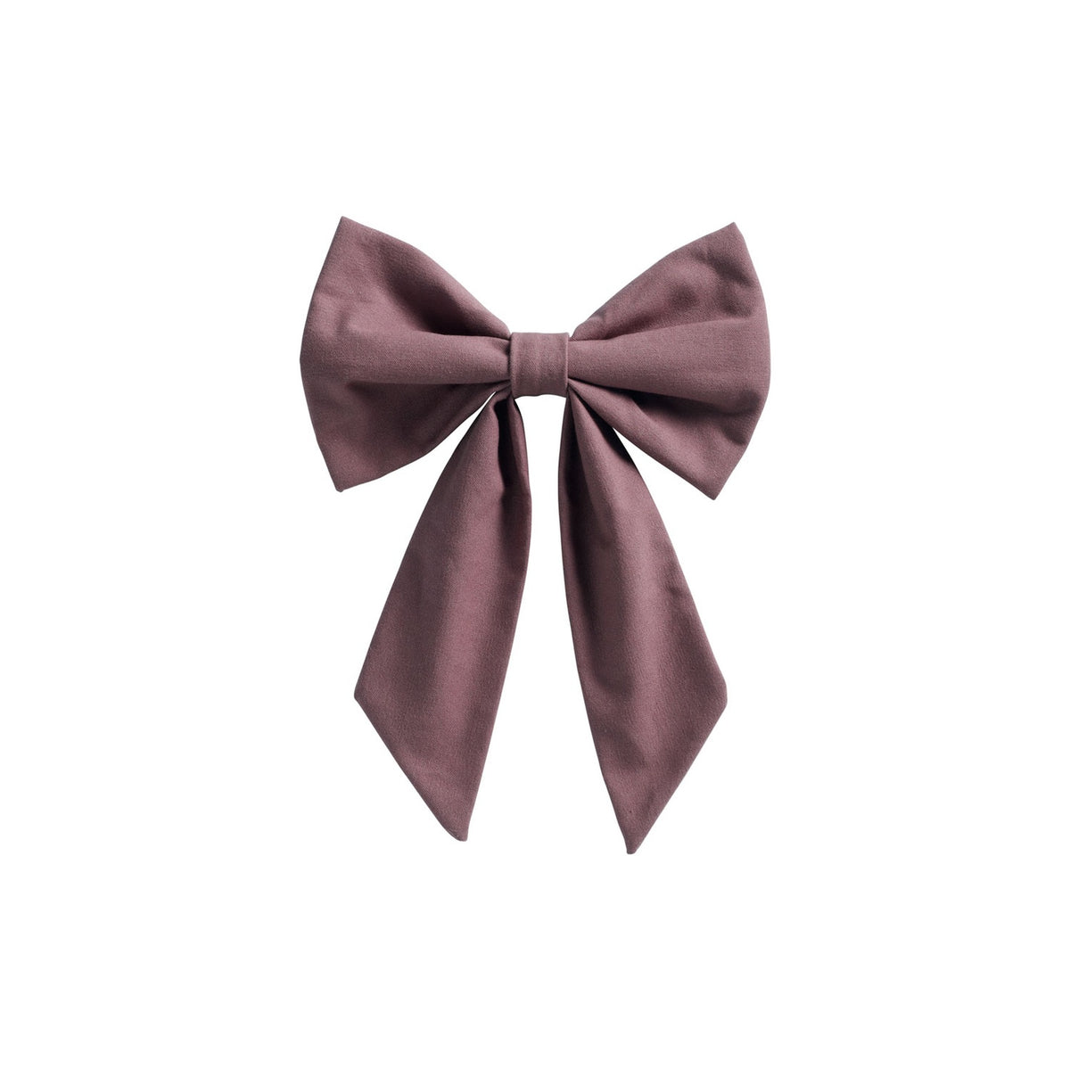 Tine K Home Schleife XMAS BOW L COTTON WINE weinrot | 28x18cm