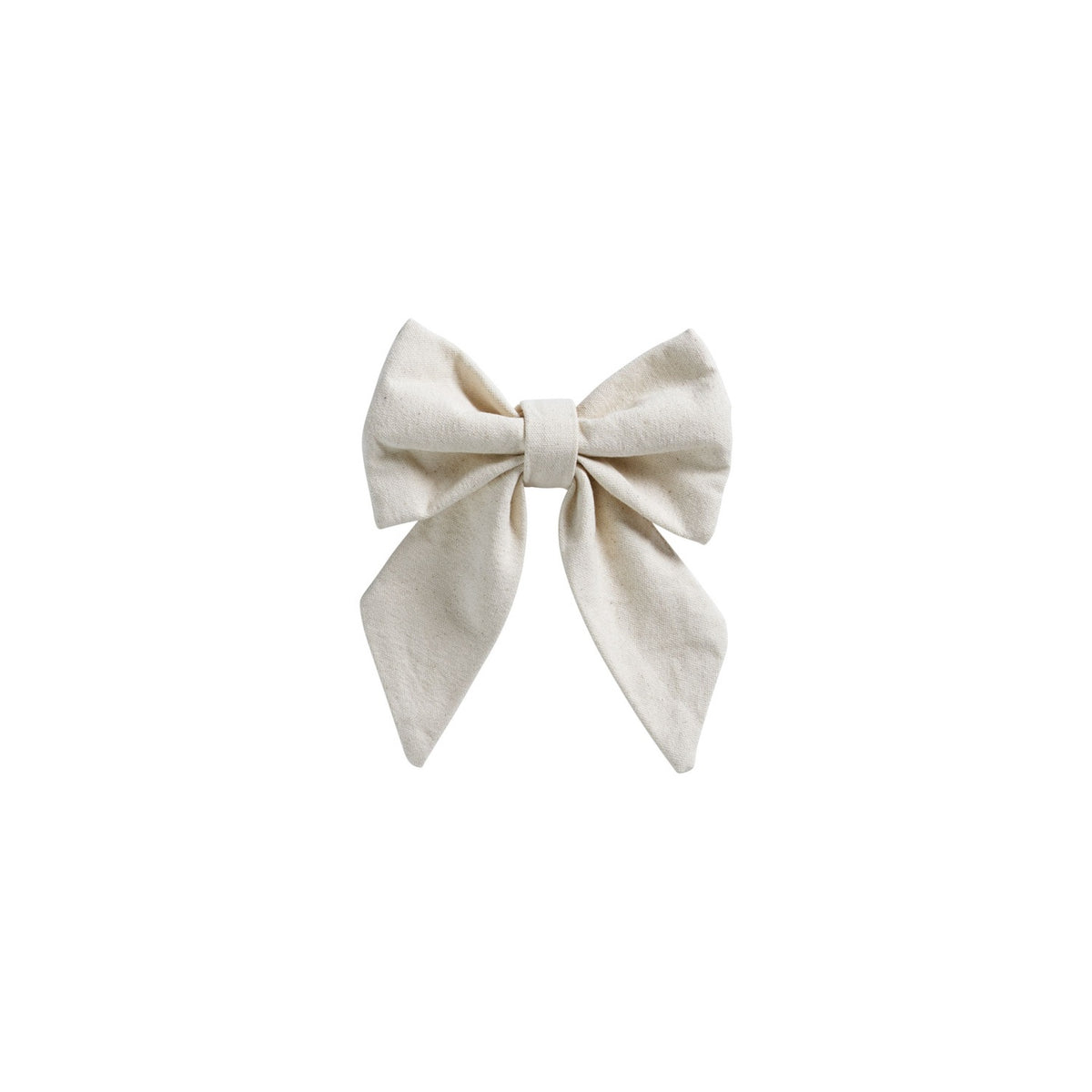 Tine K Home Schleife XMAS BOW M CANVAS CREAM creme | 17x10cm