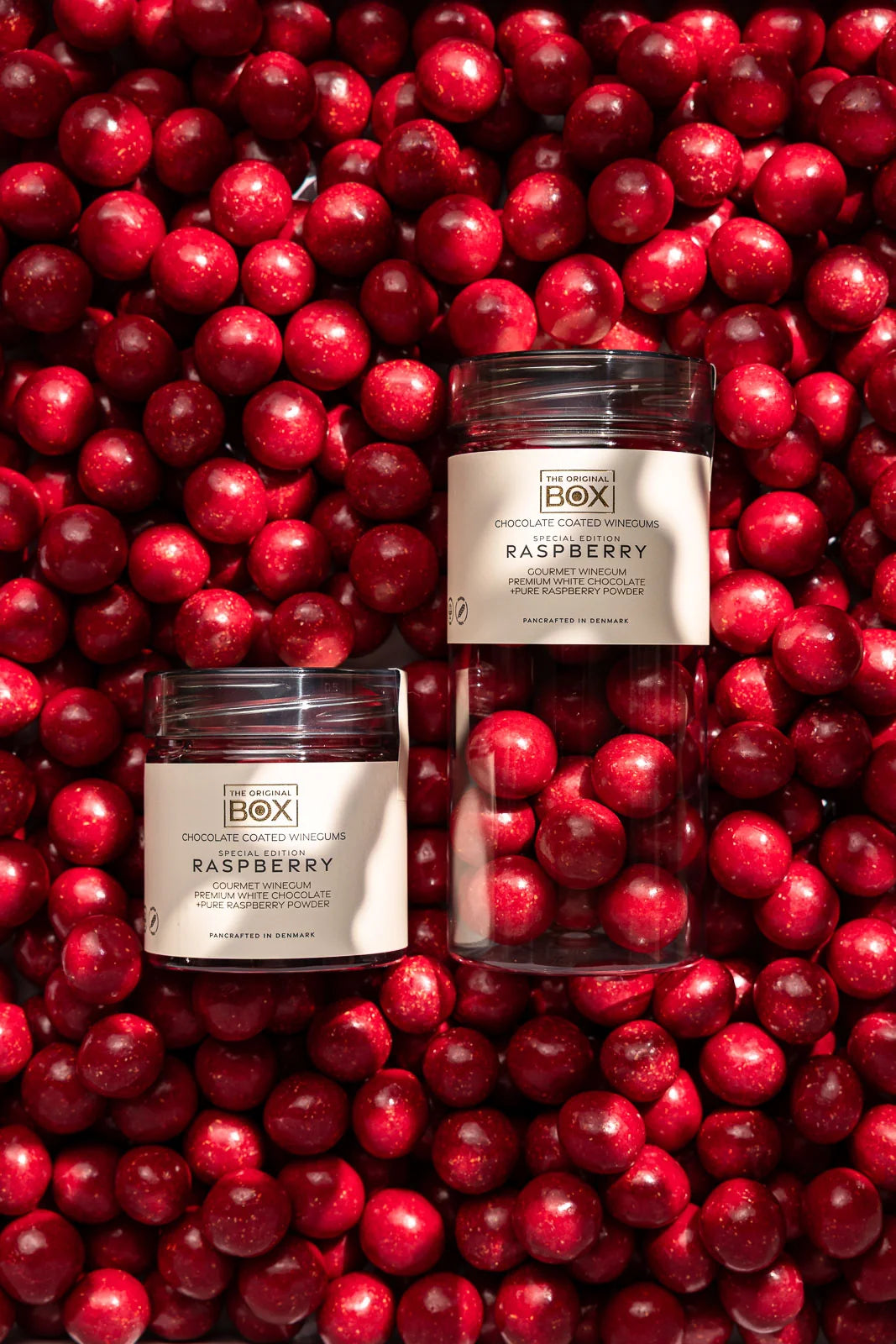 Box The Original Fruchtgummi RASPBERRY - SMALL TUBE | 110g