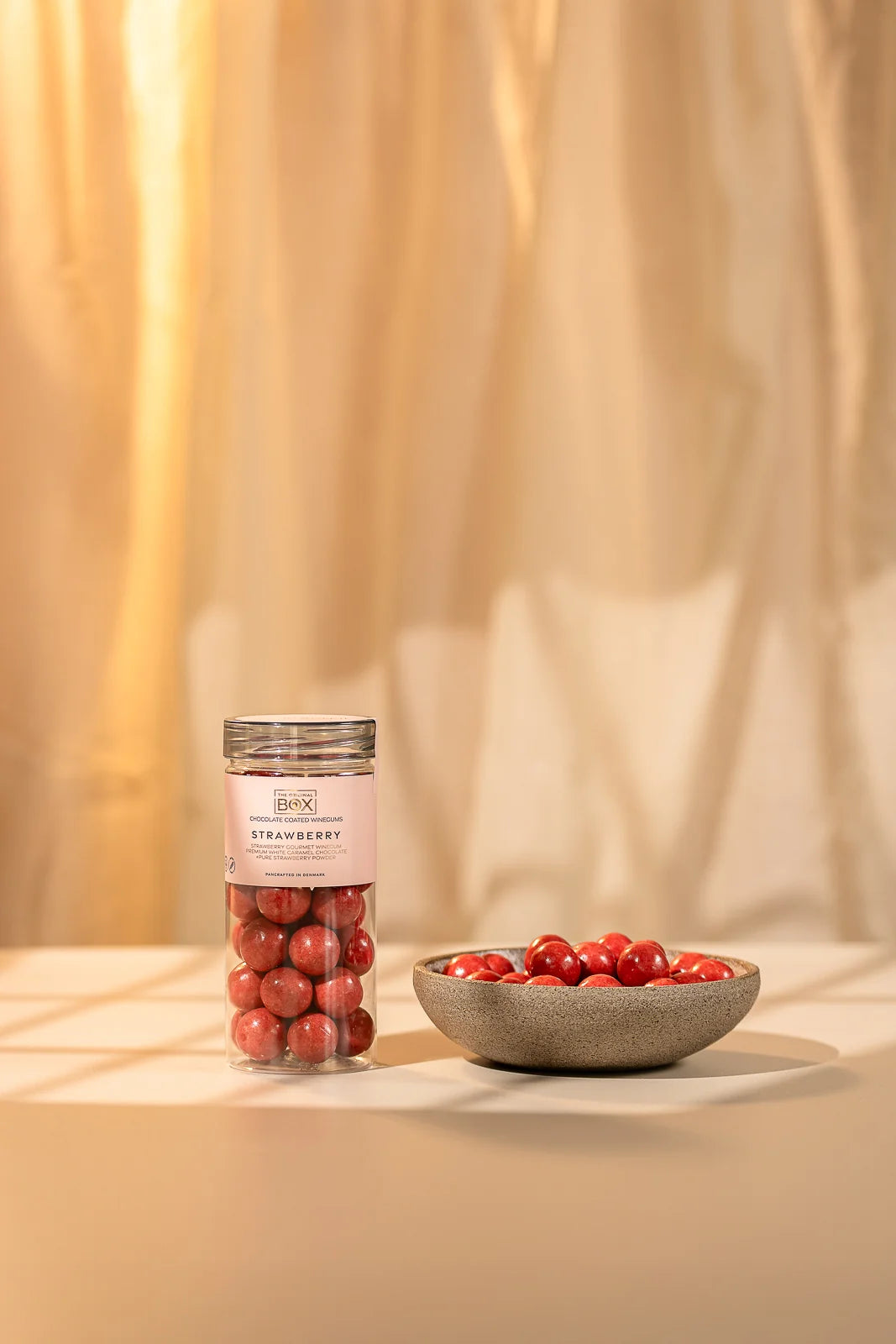 Box The Original Fruchtgummi STRAWBERRY - SMALL TUBE | 110g