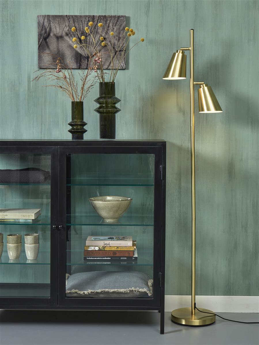 It's about RoMi Stehlampe BREMEN gold | 45x25x162cm