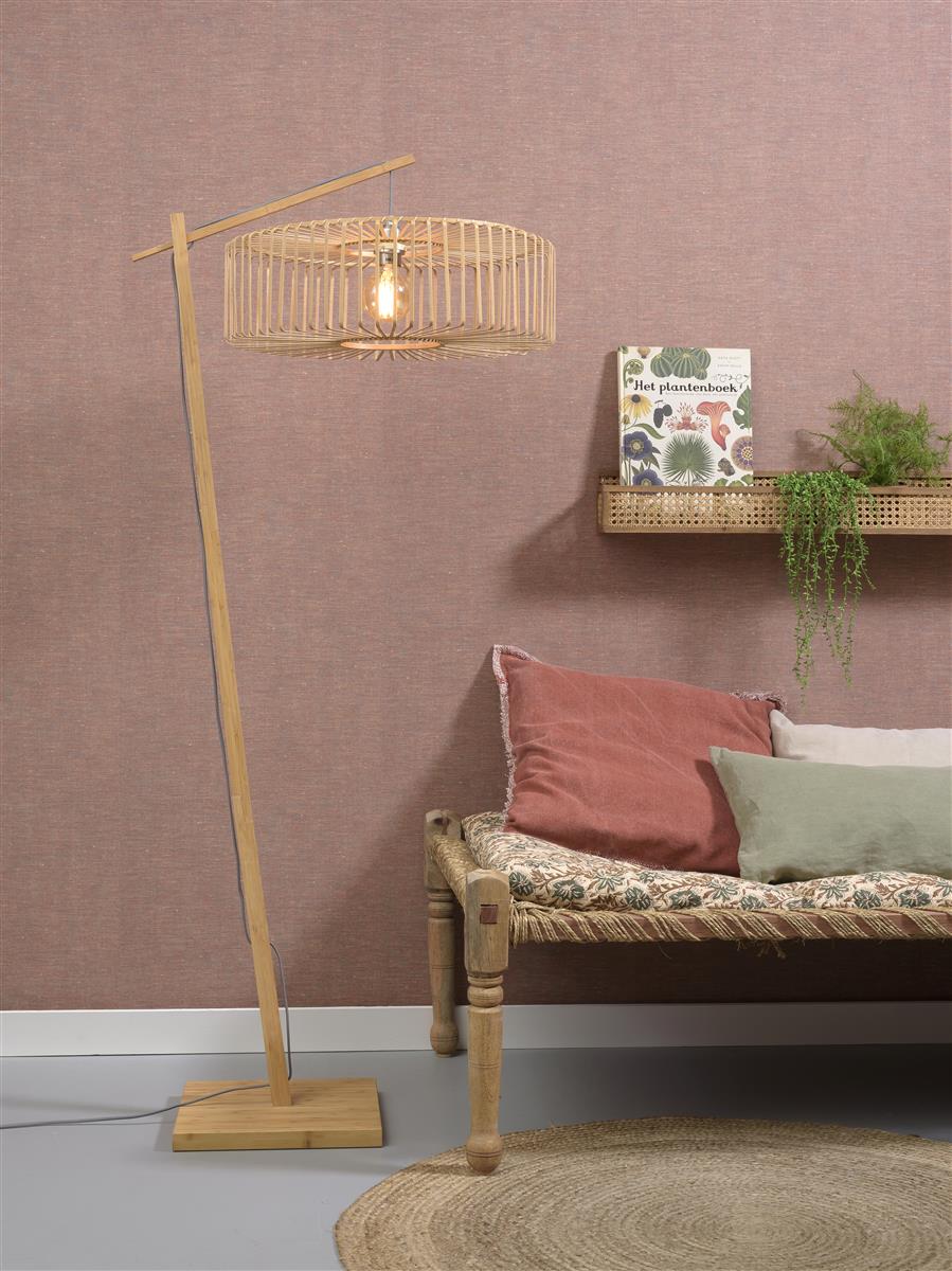 Good&Mojo Stehlampe BROMO braun | 68x40x176cm