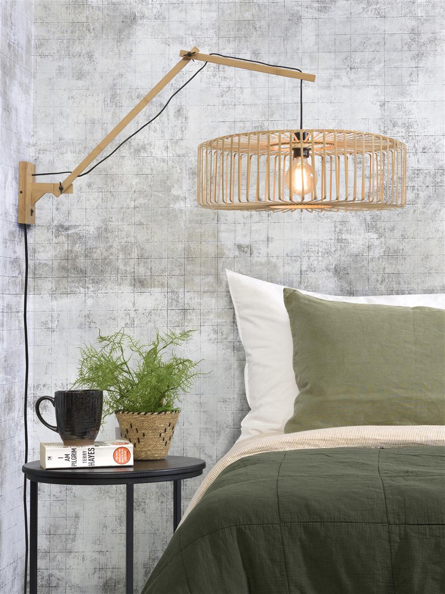 Good&Mojo Wandleuchte BROMO braun | 105x60x55cm