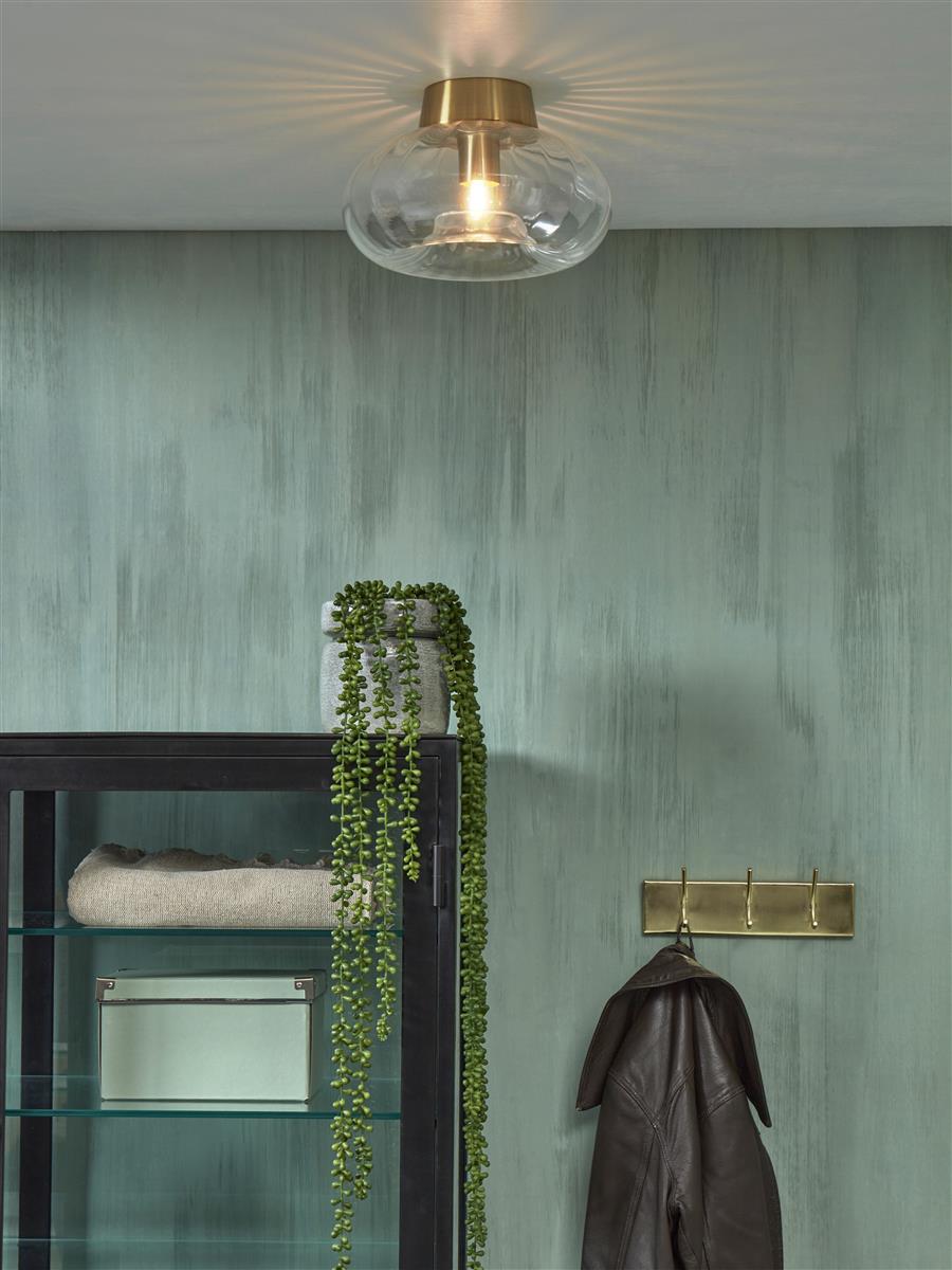 It's about RoMi Deckenlampe BRUSSELS gold | 27x27x18cm