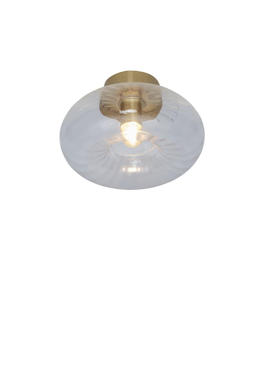 It's about RoMi Deckenlampe BRUSSELS gold | 27x27x18cm
