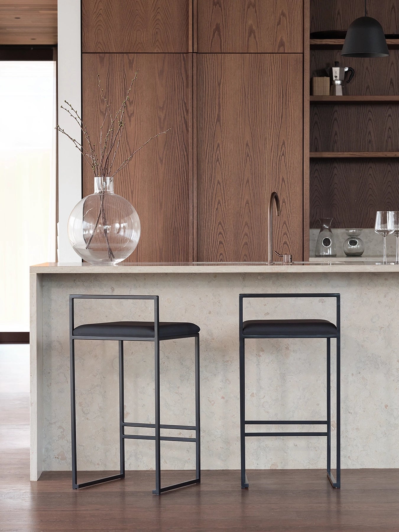 by Crea® Barhocker FREJA Sitzhöhe 66cm - Sir Henrys