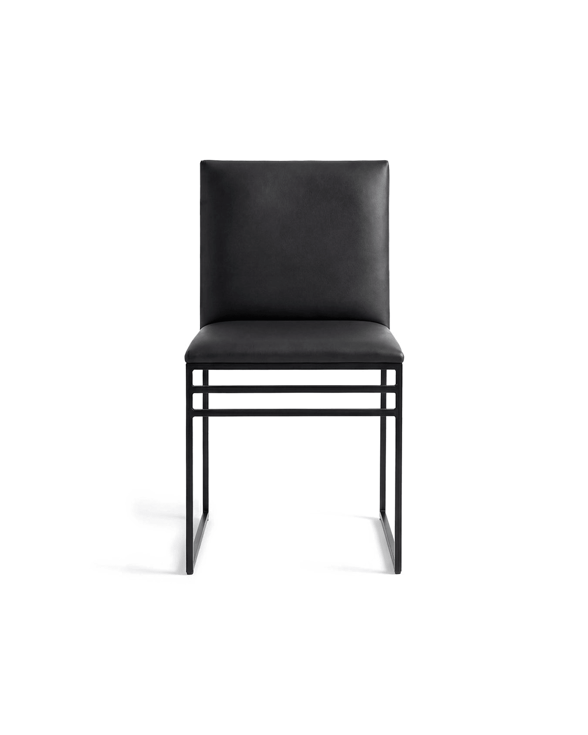by Crea® Esszimmerstuhl ISABELL Leder Jade Black - Sir Henrys