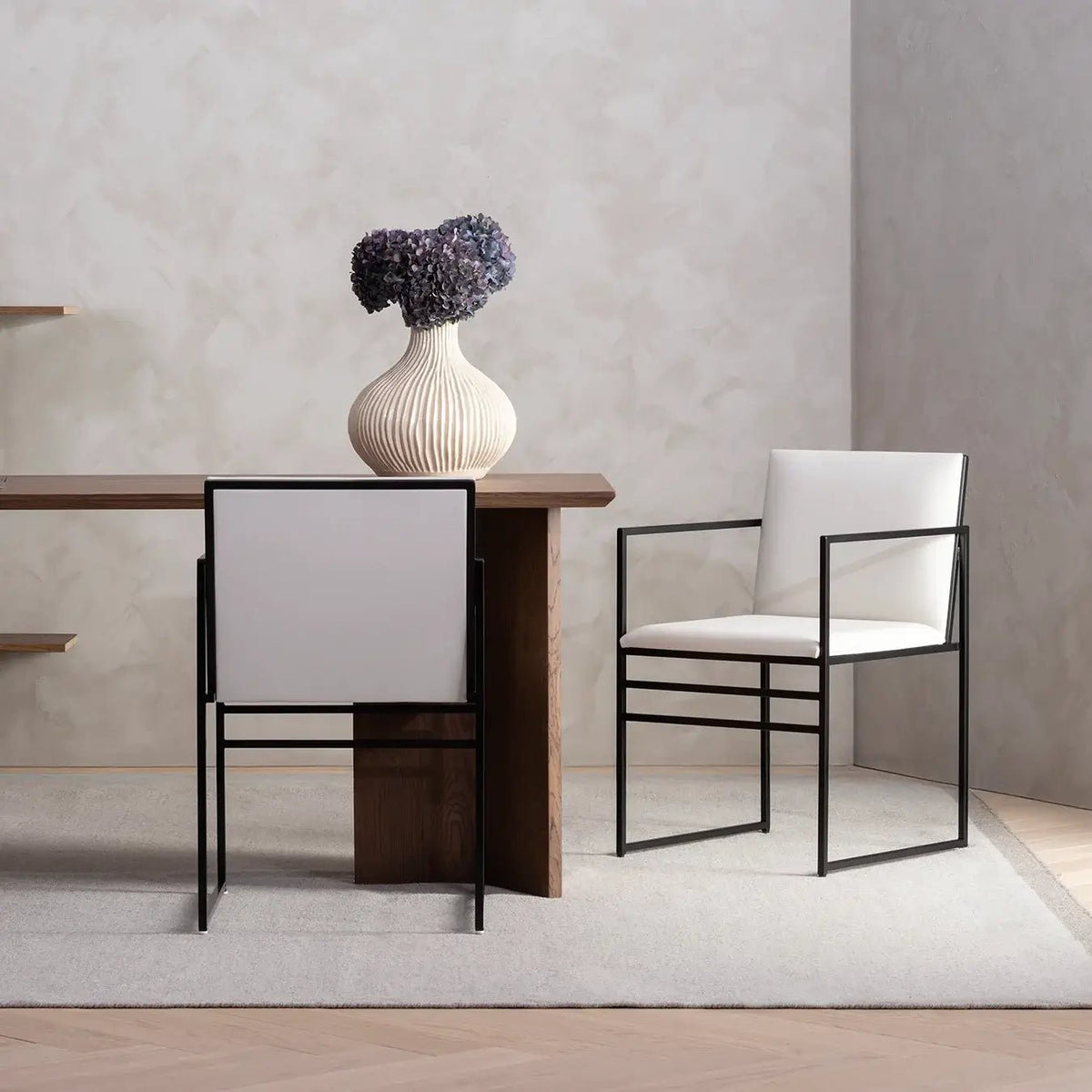 by Crea® Esszimmerstuhl SELLA Leder Ivory - Sir Henrys