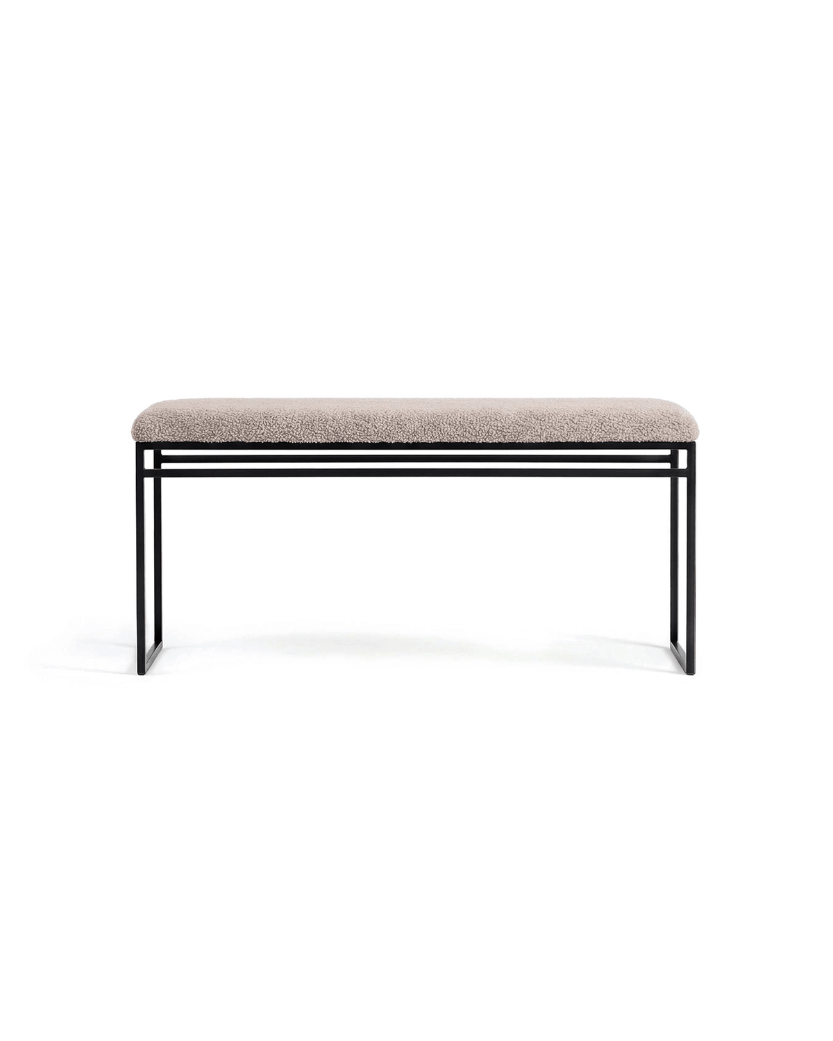 by Crea® Sitzbank WILMA Greige Bouclé - Sir Henrys