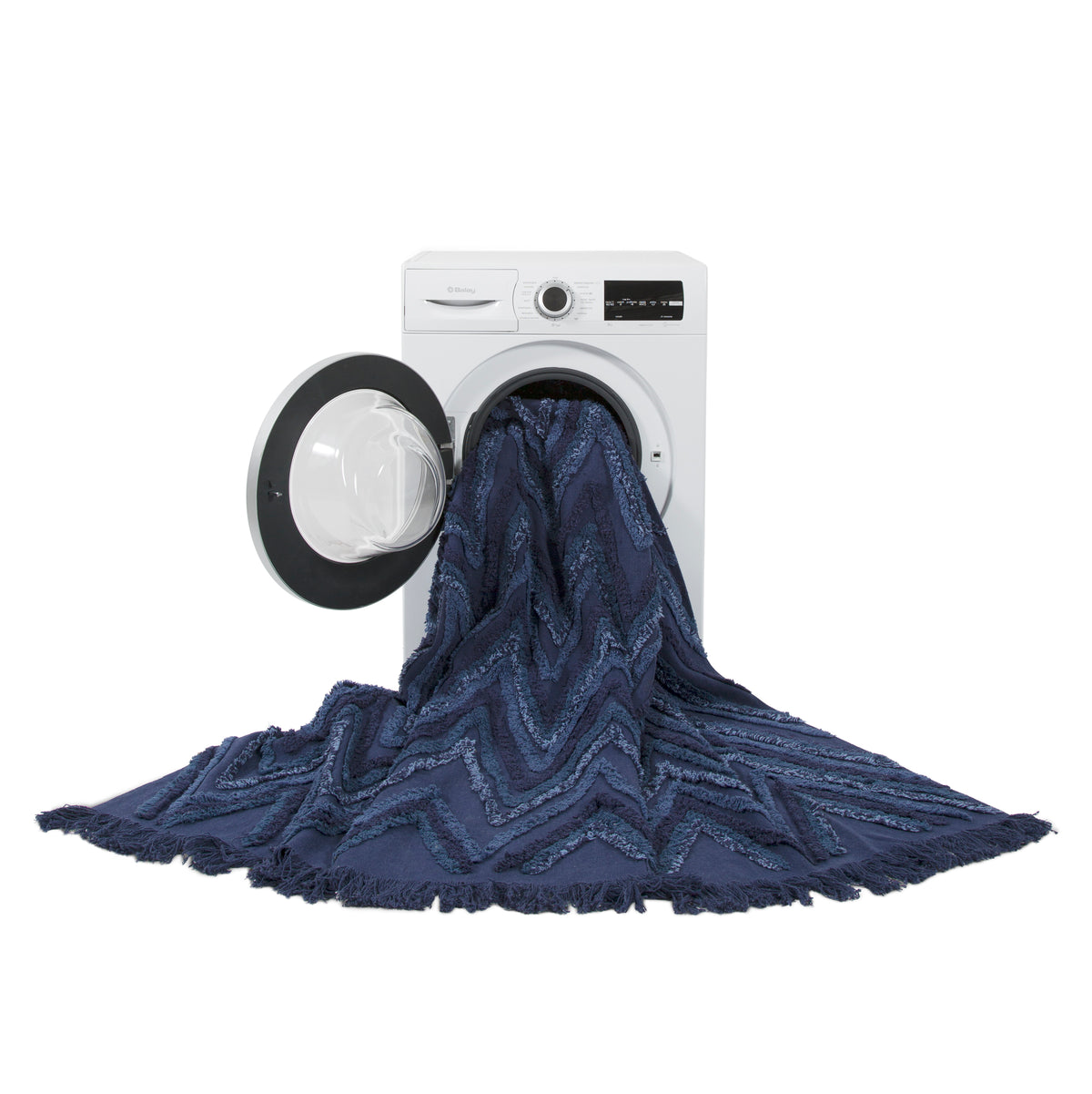 Lorena Canals waschbarer Teppich EARTH blau | 240x170 cm