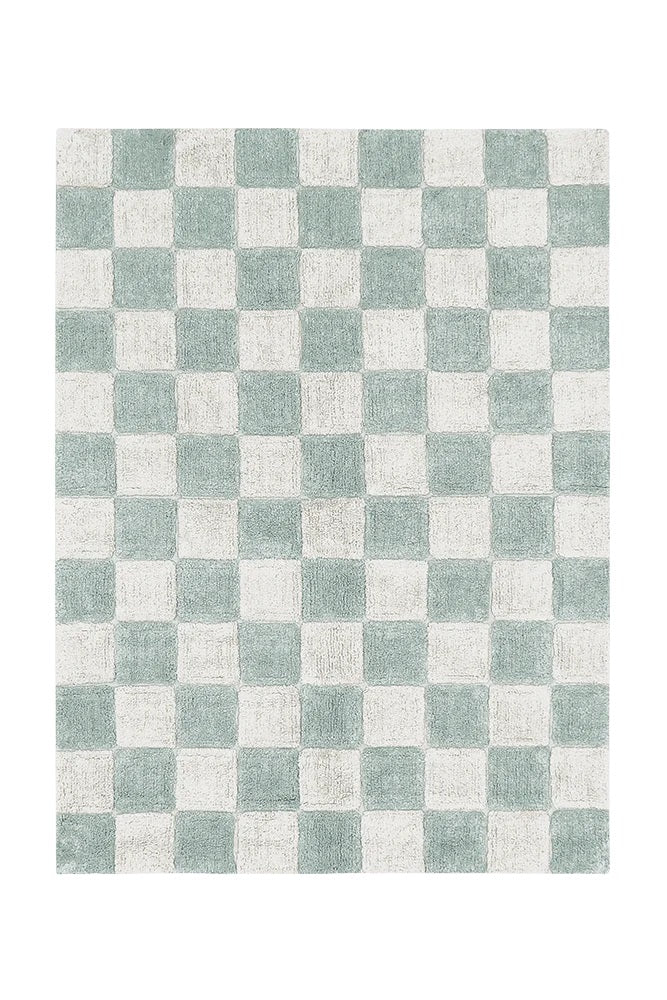 Lorena Canals waschbarer Teppich KITCHEN TILES grün | 160x120cm | 160x120x0cm