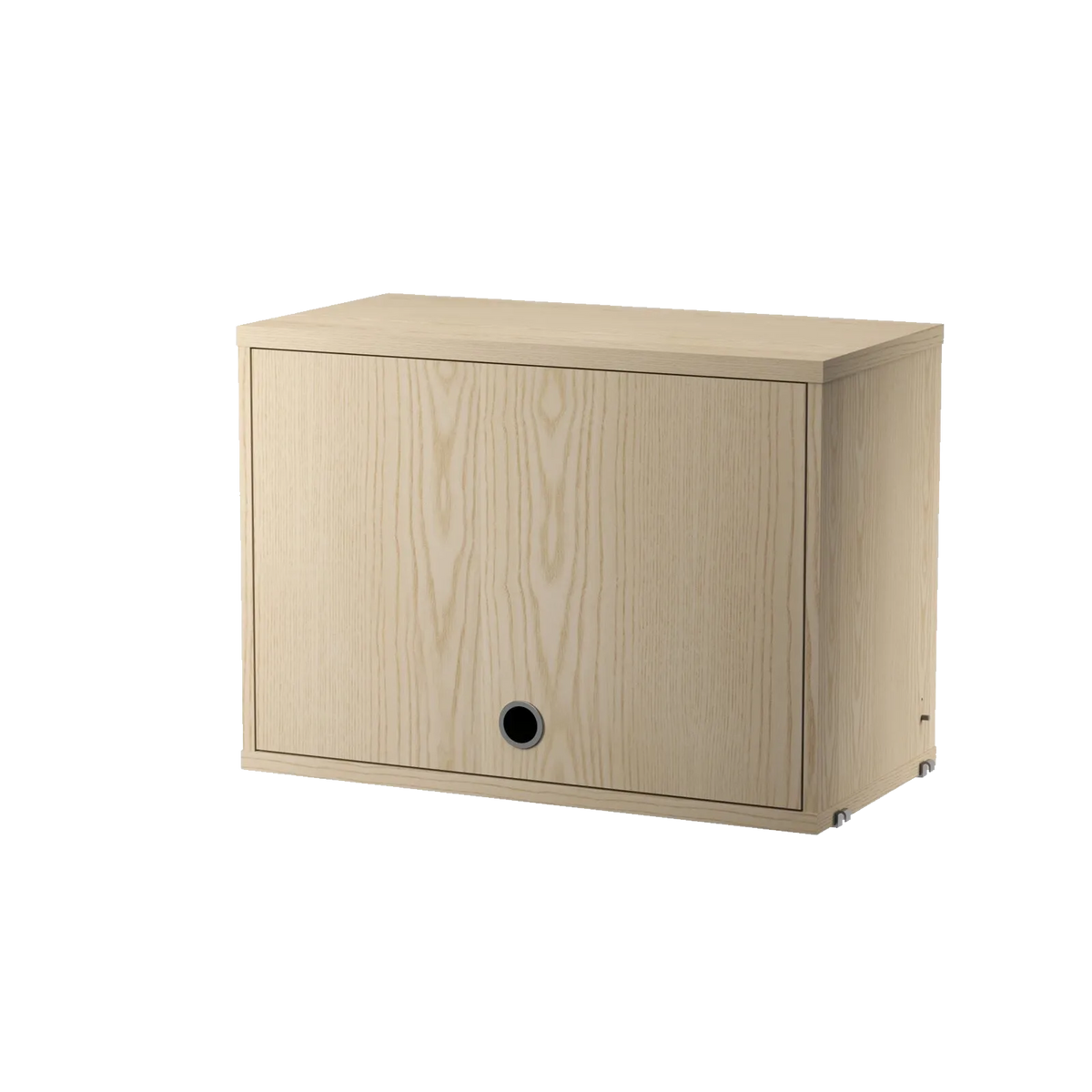 String Furniture Schrank mit Klapptür B58 x T30 x H42, Esche