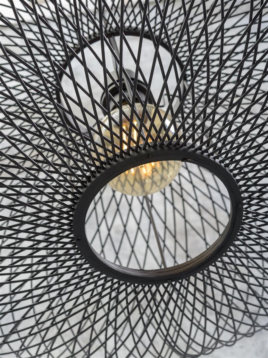 Good&Mojo Stehlampe CANGO schwarz | 80x60x176cm