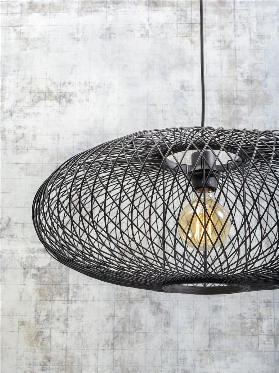 Good&Mojo Stehlampe CANGO schwarz | 80x60x176cm