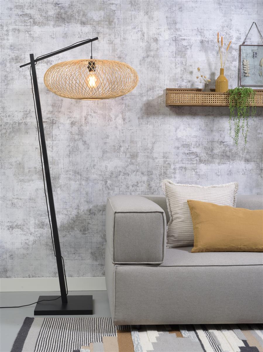 Good&Mojo Stehlampe CANGO braun | 80x60x176cm
